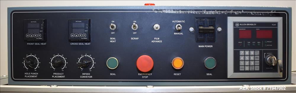 Used Shanklin Automatic L Bar Sealer. Model A27A