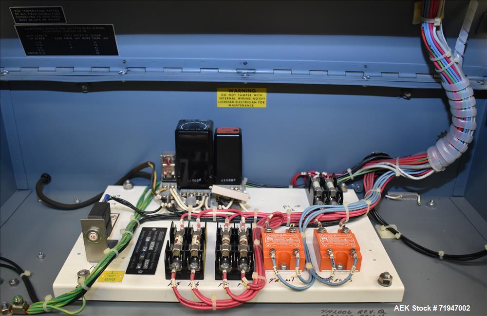 Used Shanklin Automatic L Bar Sealer. Model A27A