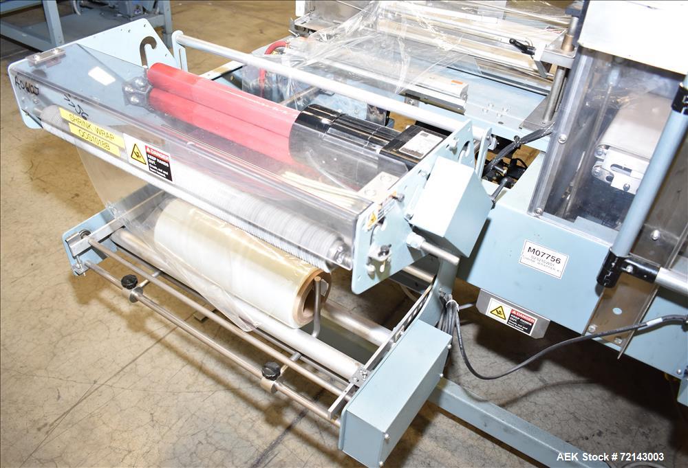 Used Shanklin Model A26 Automatic Shrink Wrapper with T7XL Shrink Tunnel