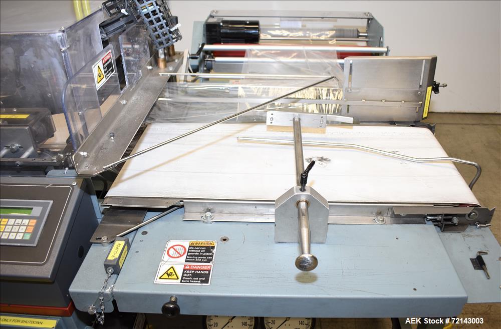 Used Shanklin Model A26 Automatic Shrink Wrapper with T7XL Shrink Tunnel