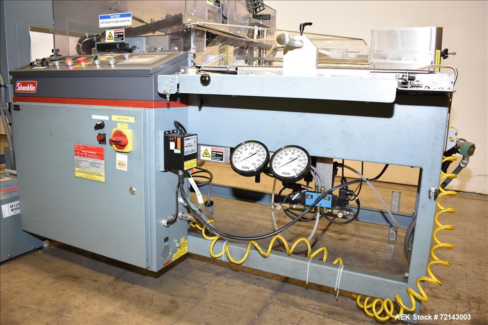Used Shanklin Model A26 Automatic Shrink Wrapper with T7XL Shrink Tunnel