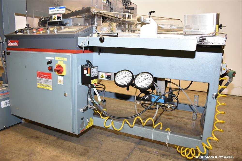 Used- Shanklin Model A26 Automatic Shrink Wrapper with T7XL Shrink Tunnel