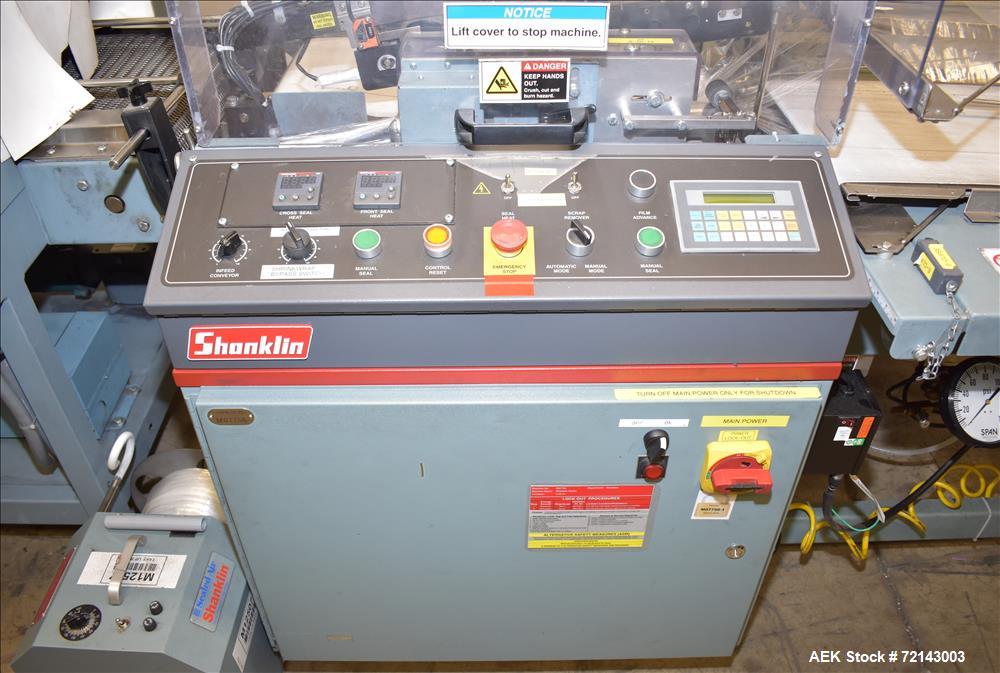 Used- Shanklin Model A26 Automatic Shrink Wrapper with T7XL Shrink Tunnel