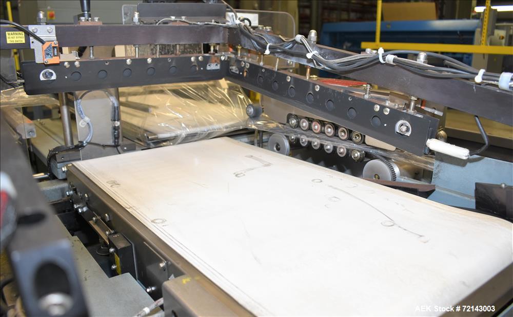 Used- Shanklin Model A26 Automatic Shrink Wrapper with T7XL Shrink Tunnel