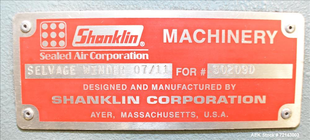 Used Shanklin Model A26 Automatic Shrink Wrapper with T7XL Shrink Tunnel