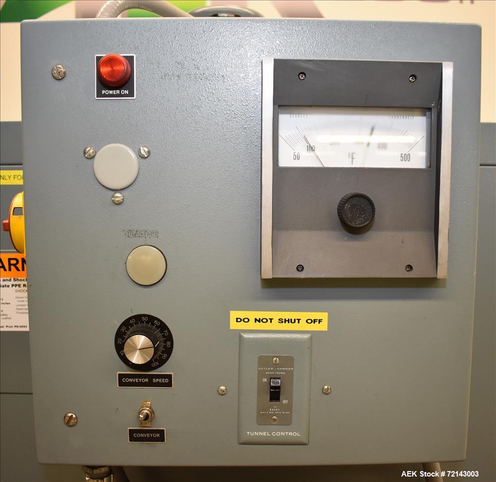 Used Shanklin Model A26 Automatic Shrink Wrapper with T7XL Shrink Tunnel