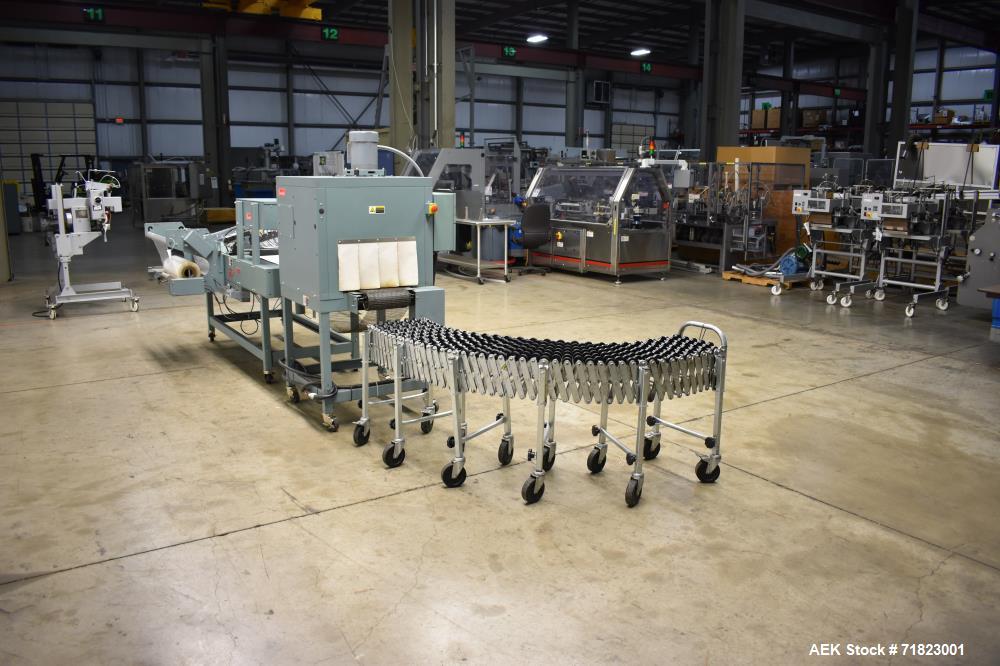 Used Shanklin Shrink Packager Model S24B with T6 Tunnel.