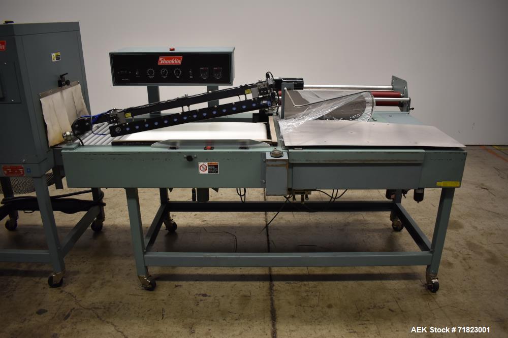 Used Shanklin Shrink Packager Model S24B with T6 Tunnel.