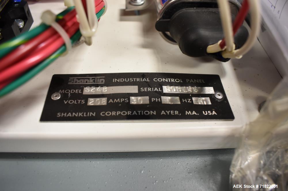 Used Shanklin Shrink Packager Model S24B with T6 Tunnel.