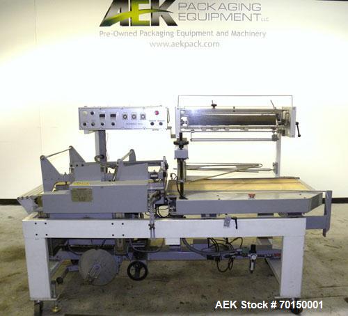 Used- Texwrap Automatic L Bar Sealer, Model 3022. Capable of speeds up to 45 packages per minute. Has a package size range: ...