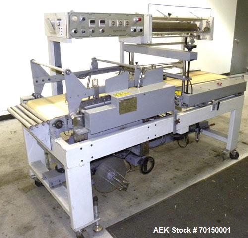 Used- Texwrap Automatic L Bar Sealer, Model 3022. Capable of speeds up to 45 packages per minute. Has a package size range: ...