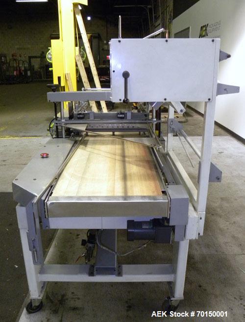 Used- Texwrap Automatic L Bar Sealer, Model 3022. Capable of speeds up to 45 packages per minute. Has a package size range: ...