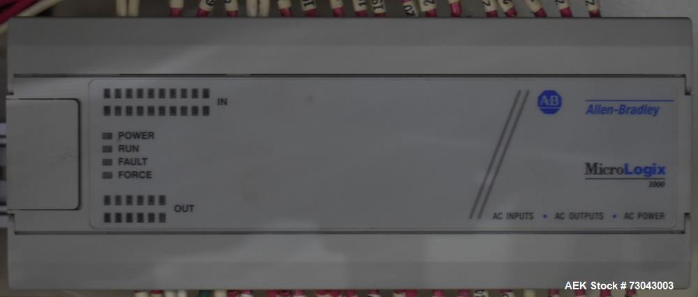 Usado- Enfardadora automática de barra en L modelo TPA modelo 1000 con túnel retráctil Texwrap modelo T1322. La envolvedora ...