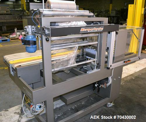 Used Weldotron FastPak 1022 Automatic L-Bar Sealer. Capable of speeds up to 25 packages per minute. Has a package size range:  minimum 4" long x 3" wide x 1/4" high up to 24" long x 20" wide x 6" hig...
