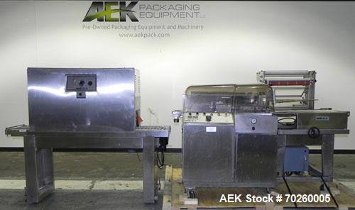Used Weldotron 5962 Stainless Steel Automatic L-bar Sealer capable of speeds up to 25 packages per minute. Has an 18" wide x 22" long seal area with a maximum product height of approximately 6". Has ...