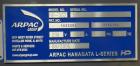 Used Arpac Hanagata Model HP-30Z Automatic L Bar Sealer
