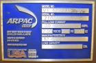 Used Arpac Hanagata Model L-26 Automatic L-Bar Sealer. Includes Arpac Vision He
