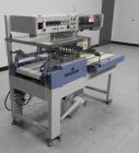 Used Conflex Model E-250 HS Automatic L Bar Sealer and Shrink Wrapper. The model E-250 HS is capable of speeds up to 35 packages per minute. Seal bar is 17