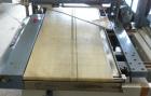 Used Conflex Automatic L Bar Sealer, Model E250 AC. Capable of speeds up to 30 packages per minute, and 100 feet per minute of film. Maximum seal dimensions 19