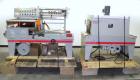 Used Evolution Machinery Automatic L-Bar Sealer and Shrink Tunnel