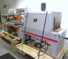 Used Evolution Machinery Automatic L-Bar Sealer and Shrink Tunnel