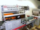 Used Evolution Machinery Automatic L-Bar Sealer and Shrink Tunnel