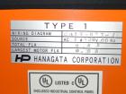 Used Arpac Hanagata Model HP-30Z Automatic L Bar Sealer. Capable of speeds up to 40 packages per minute. 45-90 fpm conveyor speed. Has a maximum package size: OF 1.5