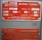 Used Shanklin Automatic L-Bar Sealer, Model A26A.