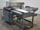 Used- Shanklin Automatic L-Bar Sealer, Model A26A. Capable of speeds up to 35 packages per minute. Has a maximum 24