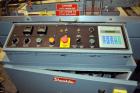 Used Shanklin A27A Automatic L bar Sealer capable of speeds up to 35 packages per minute.Has hot knife seal and a package size range:length 4