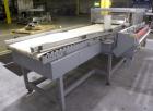 Used ShanklinAutomatic L Bar Sealer, Model A28A. Capable of speeds up to 25 Packages per minute. Seal size 31