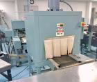 Used Shanklin M-22 Multi-Packer L-Sealer Shrink Wrapper with T6H Tunnel. Package speeds up to 25 bundles per minute (single stroke). Max seal area: 15