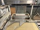 Used Texwrap “Stork” T1322-01 Automatic L-Bar Sealer with T-10 Heat Tunnel | 50 Packages/Min | Shrink Wrapping System | 3/60/240V