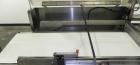 Used Weldotron 5962 Stainless Steel Automatic L-bar Sealer capable of speeds up to 25 packages per minute. Has an 18