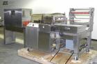 Used Weldotron 5962 Stainless Steel Automatic L-bar Sealer capable of speeds up to 25 packages per minute. Has an 18