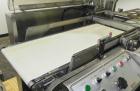 Used Weldotron 5962 Stainless Steel Automatic L-bar Sealer capable of speeds up to 25 packages per minute. Has an 18
