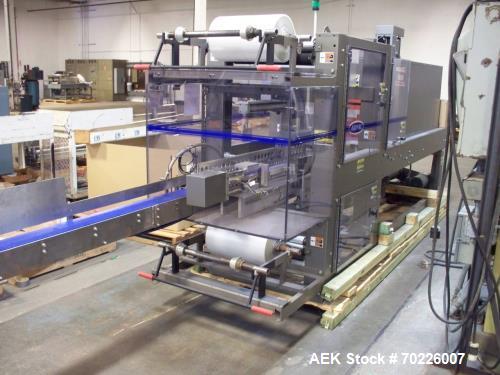 Used- Arpac Model 107-20 Automatic Bundler. Operates by taking a single lane of product and forming it into multipacks. Last...