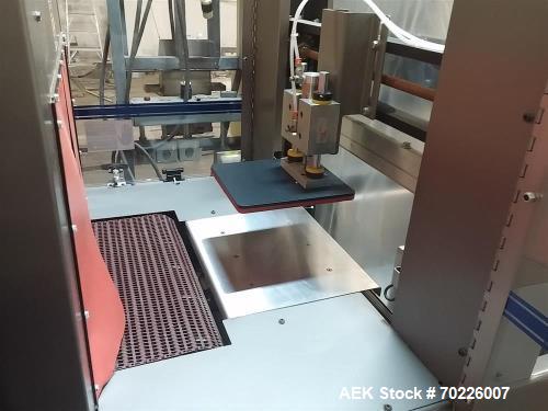 Used- Arpac Model 107-20 Automatic Bundler. Operates by taking a single lane of product and forming it into multipacks. Last...