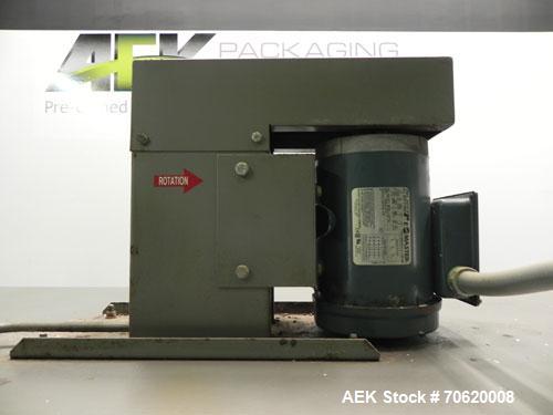 Used Arpac Model 25TW-28 Automatic Shrink Bundler. Capable of speeds up to 25 trays per minute. Product size range: (Width) 6" to 18" (Length) 7" to 18" (Height) 4" to 10". Has a Maximum film width: ...