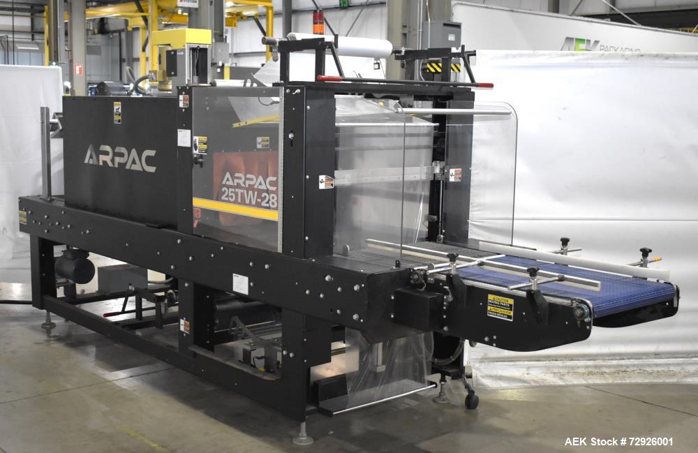 Arpac Model 25TW-28 Shrink Bundler for Clear or Random Printed Film. Ready to Ru