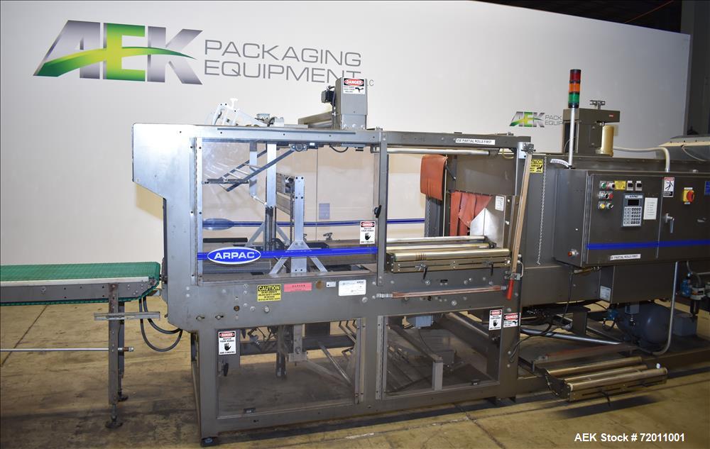 Used Arpac Model 45TW-28 Automatic Shrink Bundler.