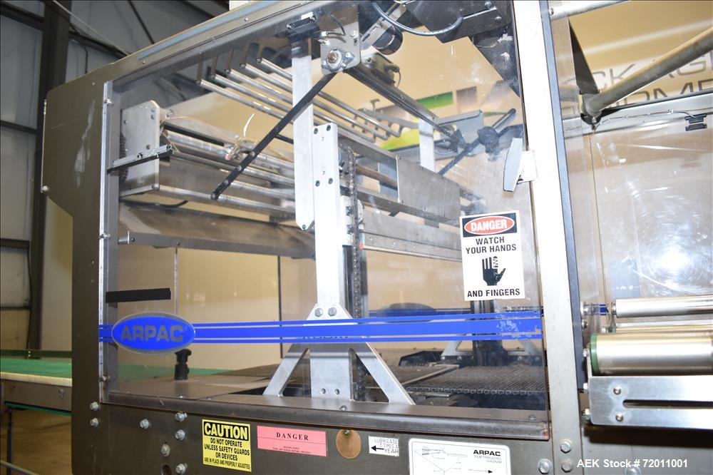 Used Arpac Model 45TW-28 Automatic Shrink Bundler.