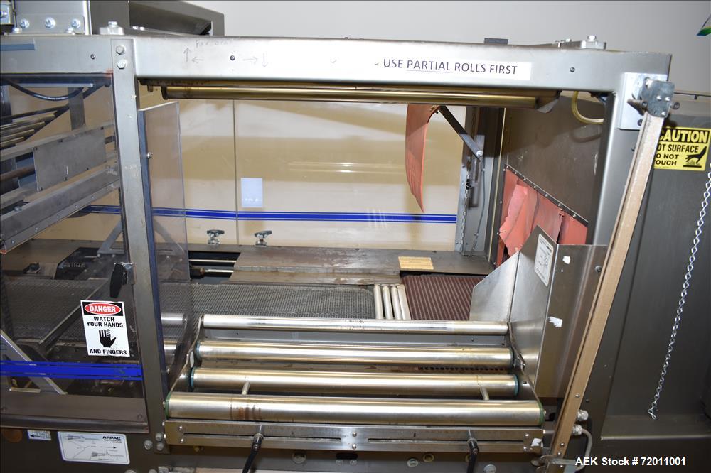 Used Arpac Model 45TW-28 Automatic Shrink Bundler.