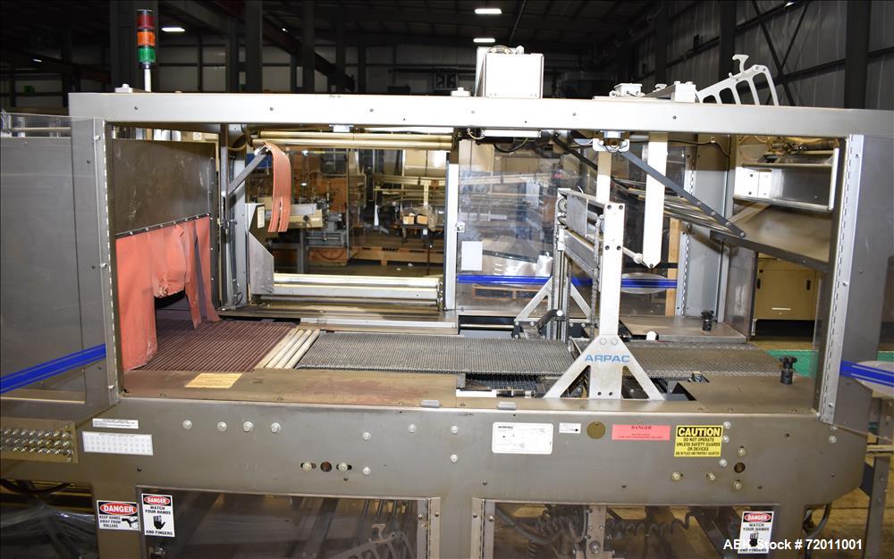 Used Arpac Model 45TW-28 Automatic Shrink Bundler.