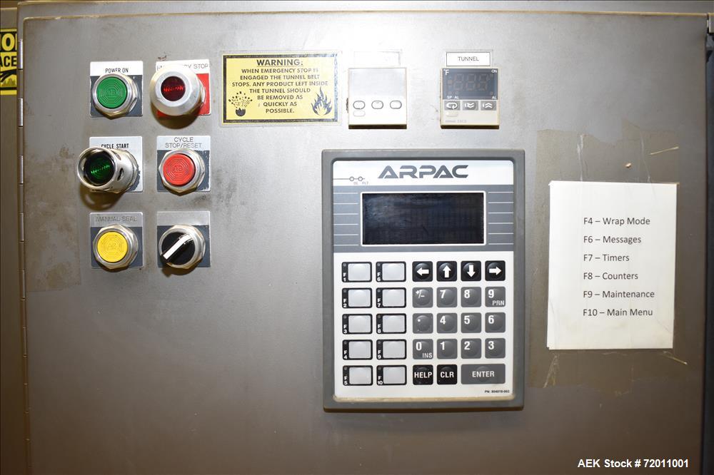 Used Arpac Model 45TW-28 Automatic Shrink Bundler.