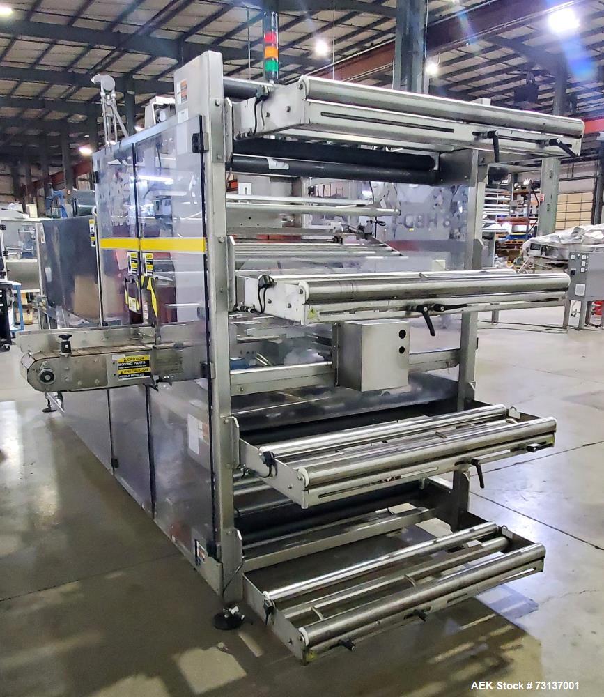 Arpac Model 708HBD-32 Automatic Dual Lane Shrink Bundler