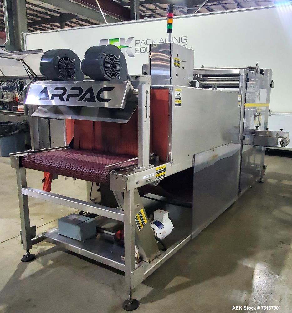 Arpac Model 708HBD-32 Automatic Dual Lane Shrink Bundler