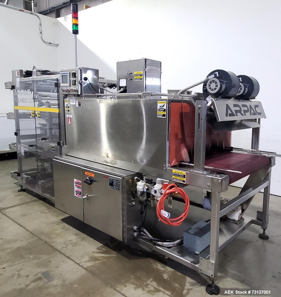 Arpac Model 708HBD-32 Automatic Dual Lane Shrink Bundler