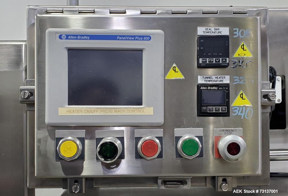 Arpac Model 708HBD-32 Automatic Dual Lane Shrink Bundler