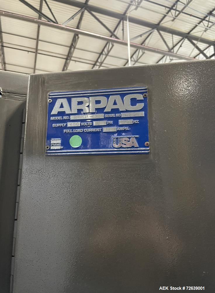 Arpac Brandpac Model BPMP-50 Automatic Single Roll Shrink Bundler